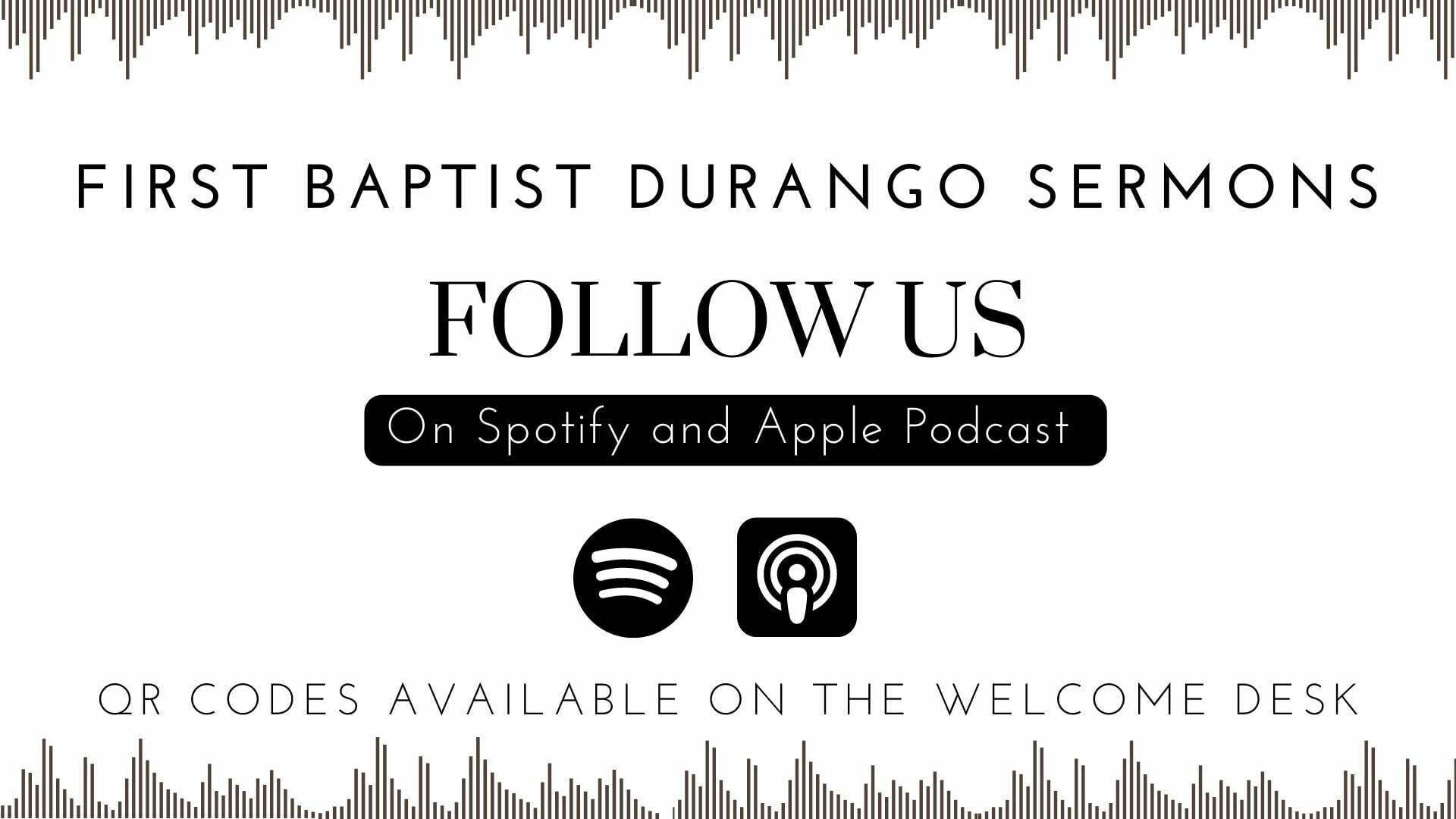 FBD Sermons on Spotify and Apple Podcast