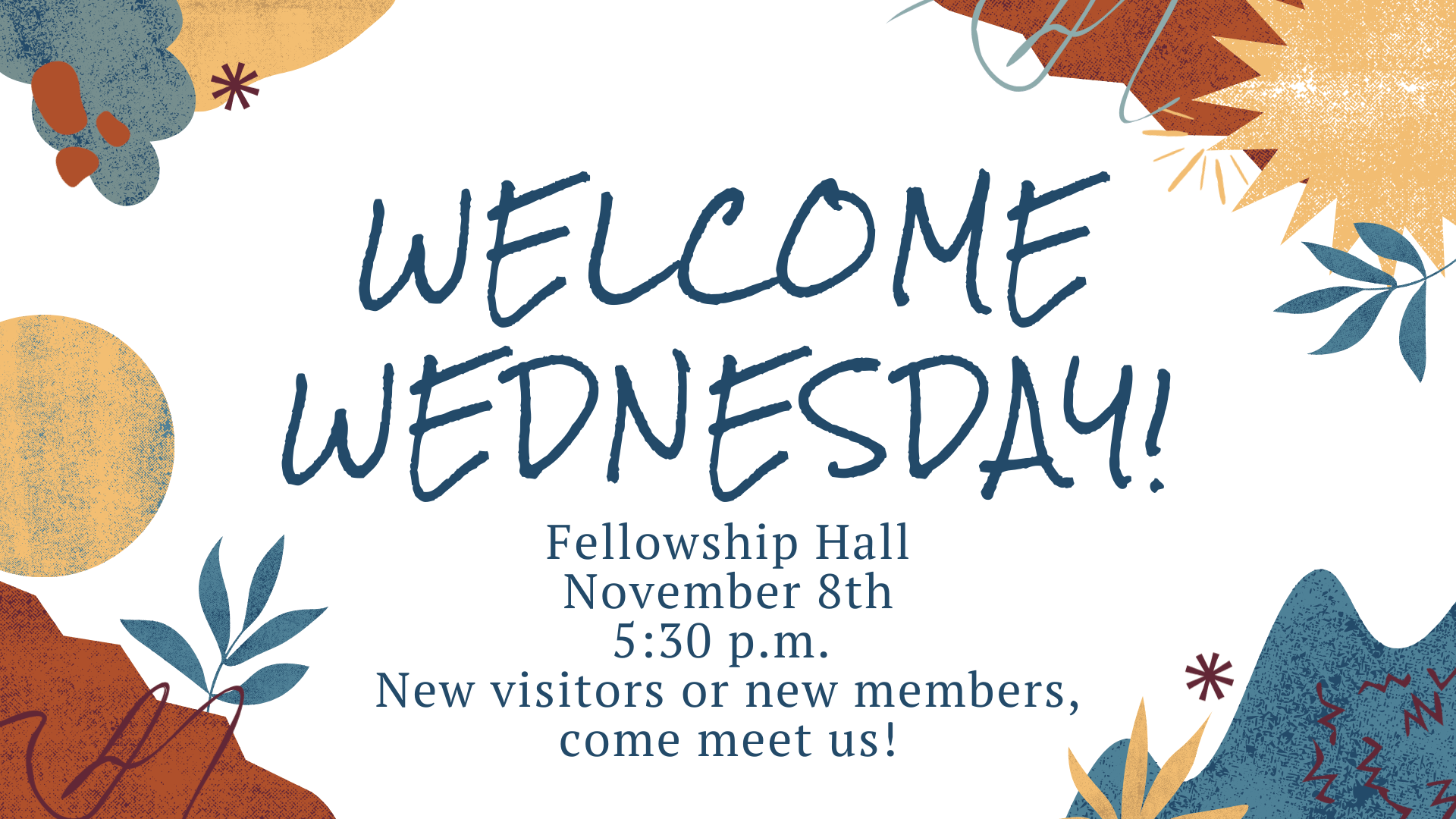 Welcome Wednesday!