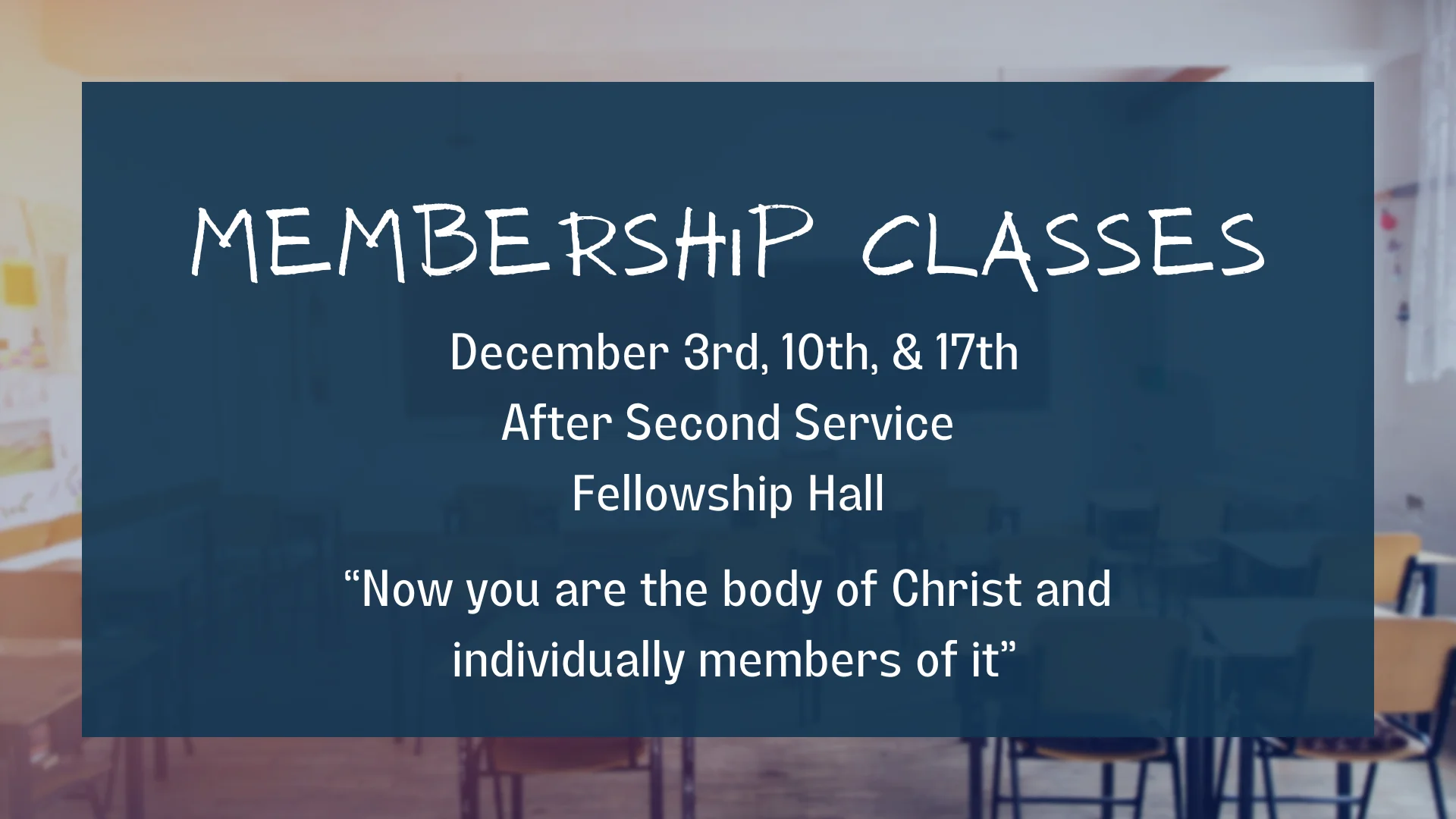 Membership Classes
